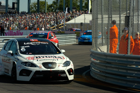 Ved den forrige afdeling af Scandinavian Touring Car Cup i Göteborg var Jason Watt konkurrencedygtig, men løb ind i tekniske problemer.